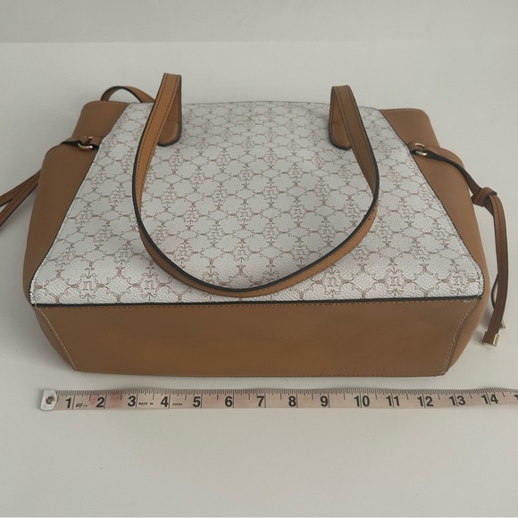 Nanette Lepore Logo Double Handle Shoulder Bag - Picture 7 of 8